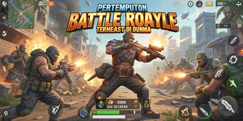 Gameplay seru di medan perang D06 dengan momen mendebarkan.