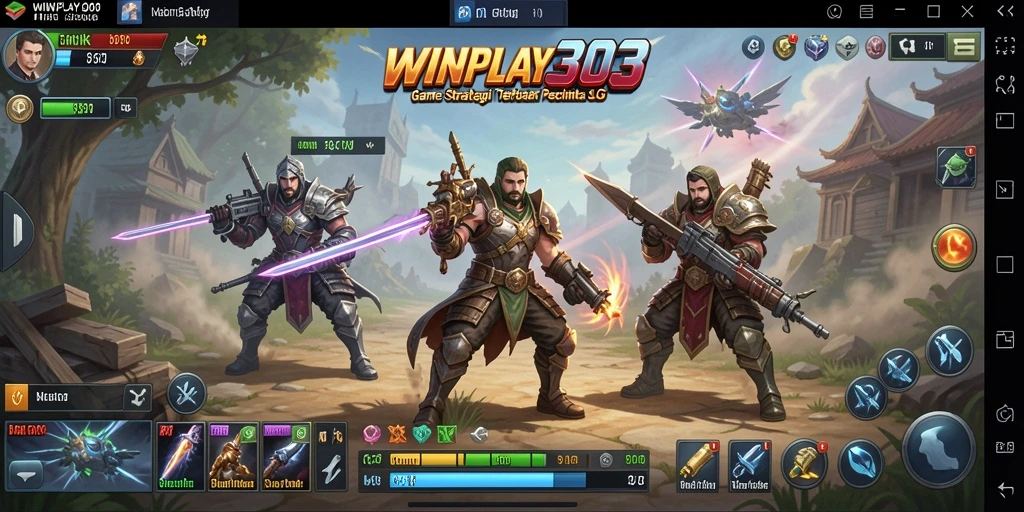 Tampilan permainan SLG yang mendebarkan dalam WINPLAY303.
